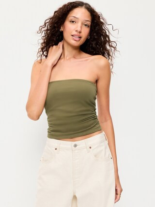 Hug Double-Layer Tube Top | Old Navy (US)