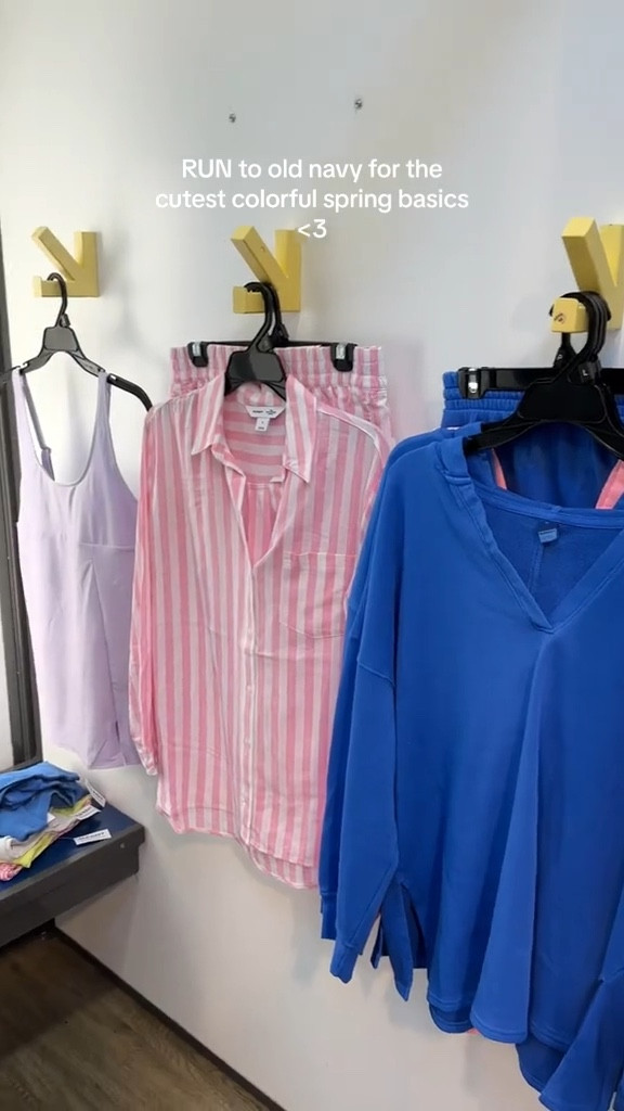 I am so in love with everything at old navy right now! I stocked up on some colorful new basics for spring 🌸 all of these pieces were so affordable too & on sale right now!!!

#LTKSpringSale #LTKstyletip #LTKfindsunder50