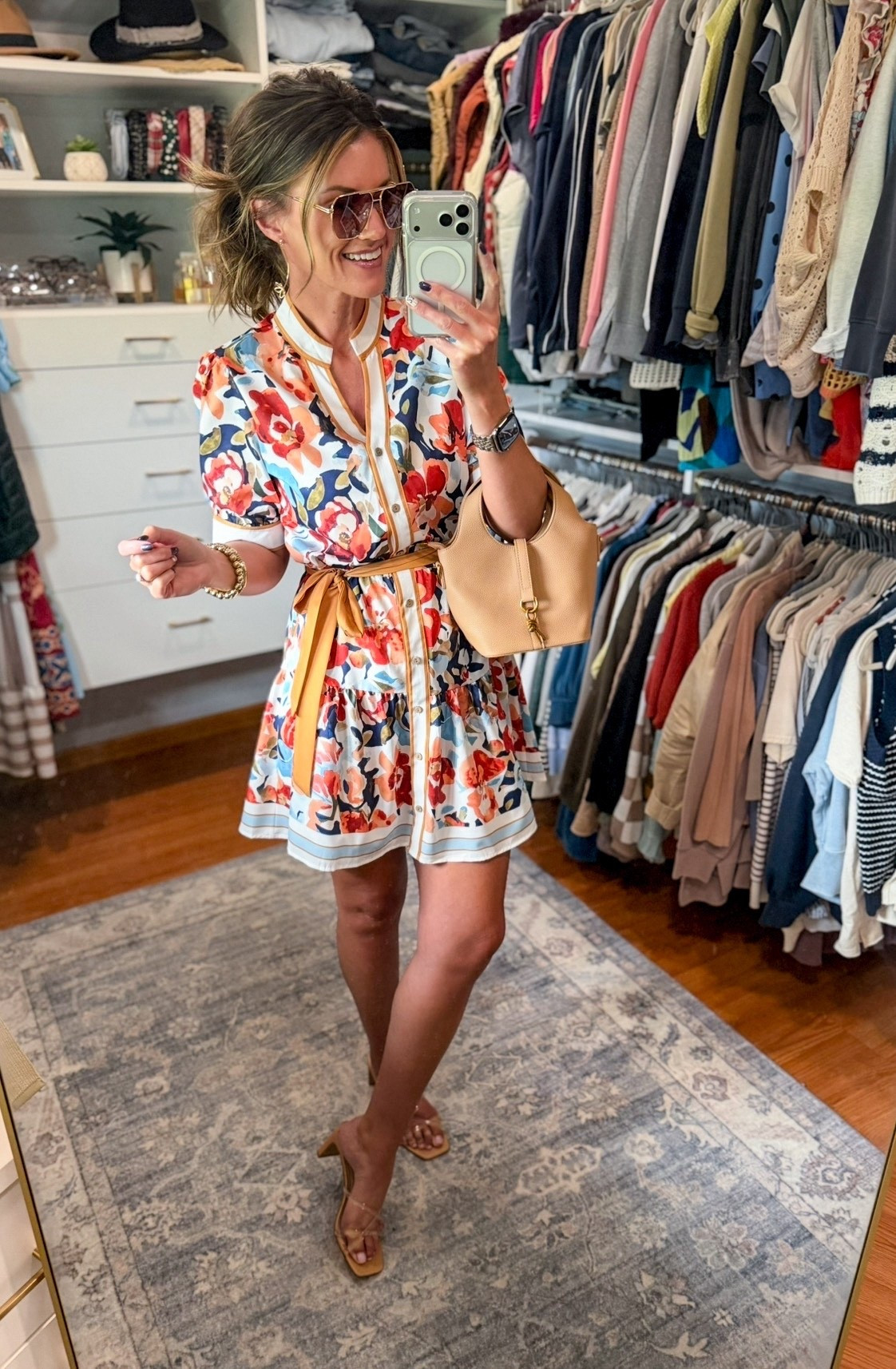 In love with everything about this dress. 
Wearing small  

#LTKSeasonal #LTKMothersDay #LTKOver40