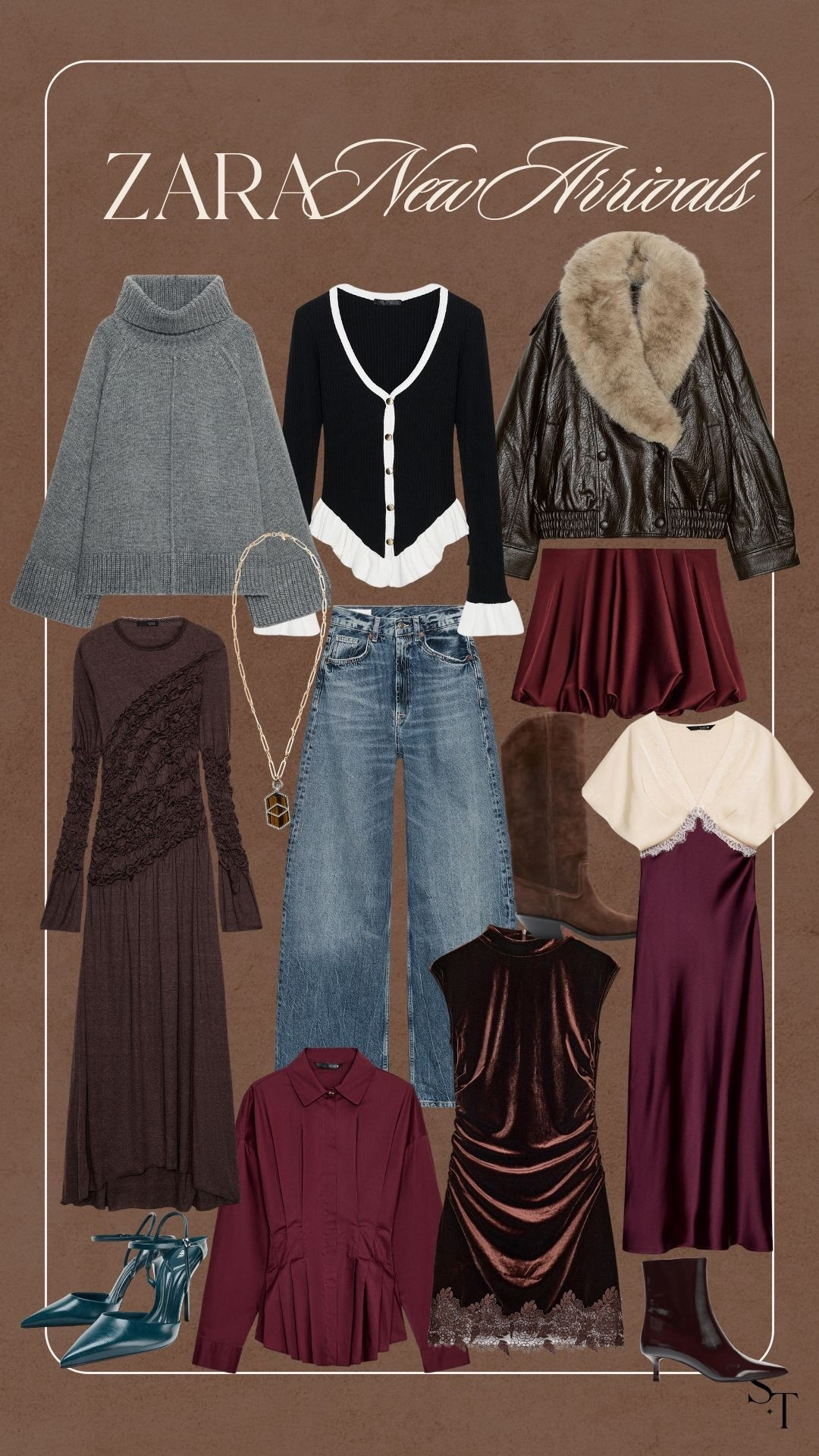 Zara fall new arrivals 
Zara haul 
Fall outfits
Thanksgiving outfits, fall outfits, holiday dress, brown suede jacket Zara 

#LTKGiftGuide #LTKHoliday