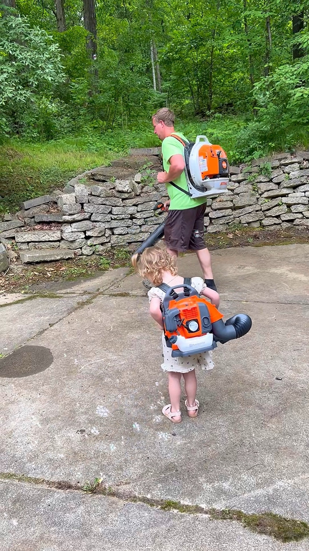 Kid toys that are mini version of dads work tools! My girl LOVES these! Backpack is a bubble blower and the chainsaw had real noises and trigger  

#LTKMens #LTKFamily #LTKKids