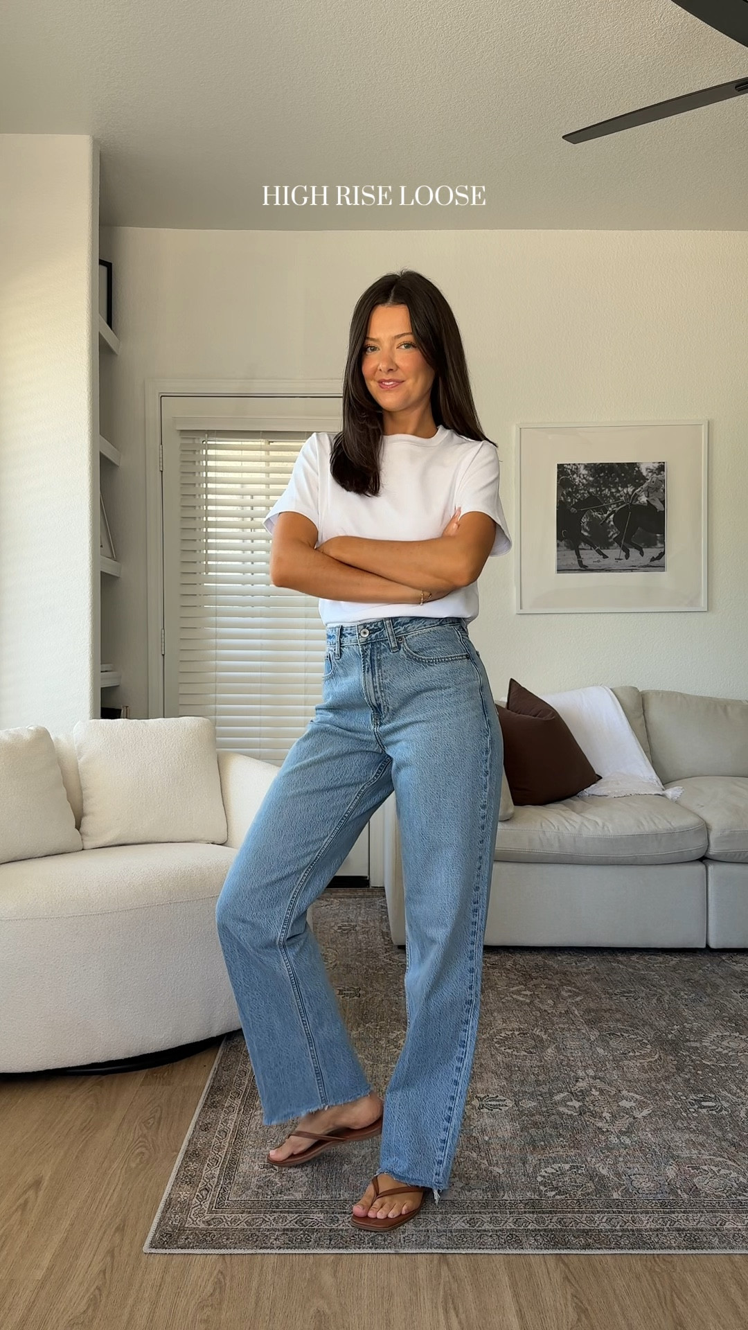 #abercrombiepartner 🚨final hours of 30-50% off all jeans at @abercrombie, 20% Off Almost Everything Else, plus you get an EXTRA 15% off with code DENIMAF which stacks on top of the sale! This is HUGE! Get them on sale while you can!

I am 5’7” and I wear size 25 in Abercrombie jeans. This is my true size and my waist measures 25” around my navel. I also order all of my AF denim in their “Curve Love” style which keeps the waist measurement the same while adding an extra 2 inches in the hip & thighs. I wear XS in everything else at Abercrombie!

*Offer valid in stores and online August 6, 2025 to August 11, 2025 in US/CA. Excludes clearance. Exclusions apply as indicated. Online price reflects discount. *Use code DENIMAF at checkout August 6, 2025 to August 11, 2025 in US/CA. Exclusions apply. See details online.
