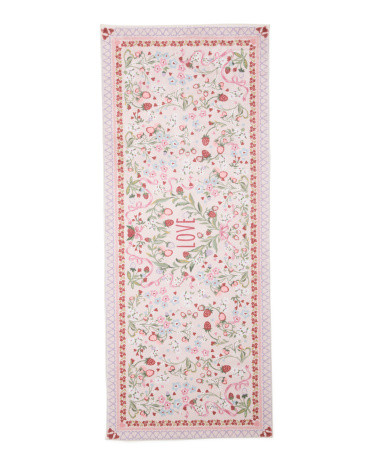 2x5 Love You Print Washable Rug | TJ Maxx
