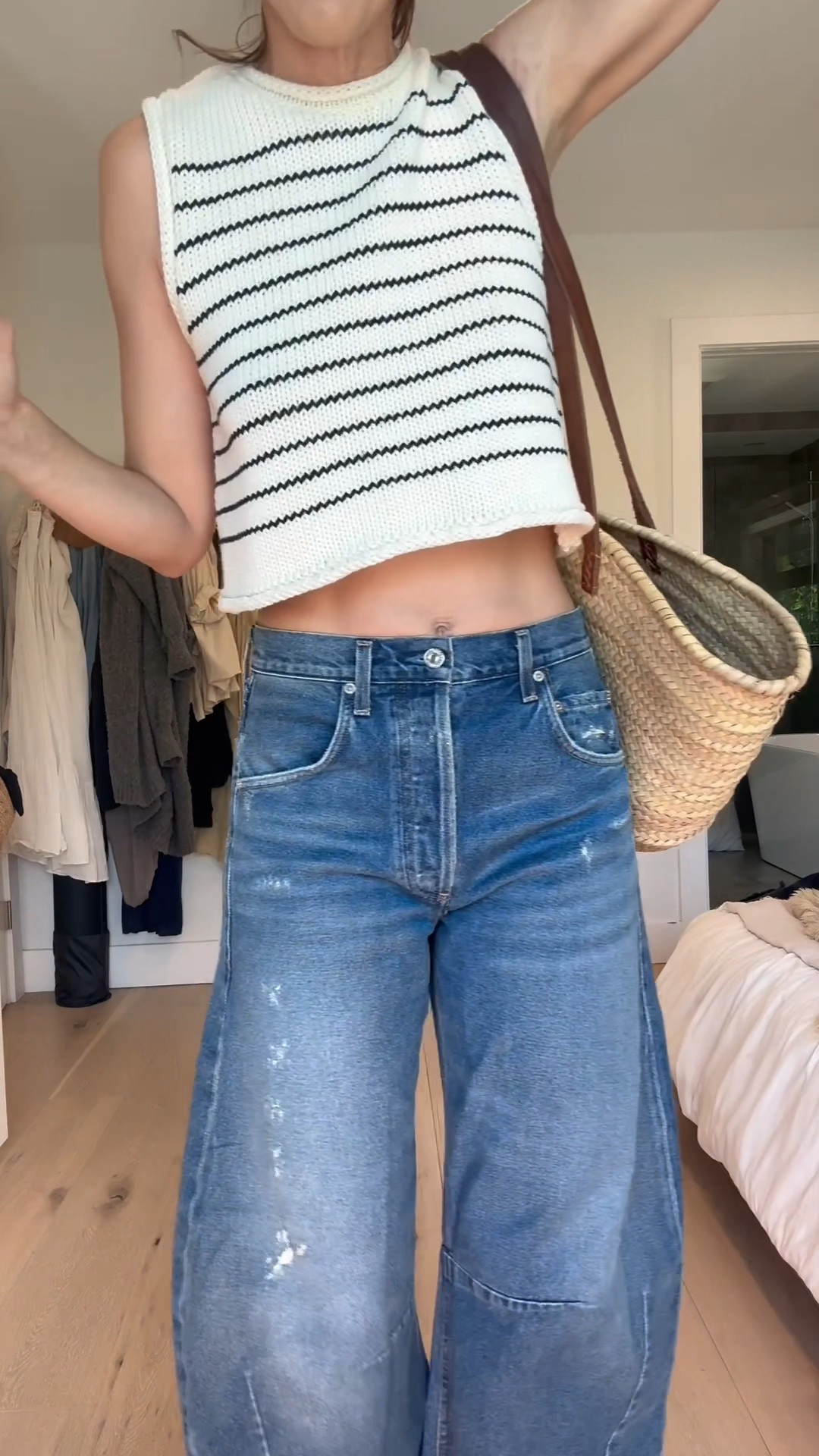 I’ve tried ALL of the barrel jeans and the Citizens of Humanity get my top pick followed closely by the Luna and Balloon jeans by AGolde!  I tried the FP ones more than a few times and they were almost as bad as the amazon ones though to be fair I have seen them be cute on some shorter girls!  Which are your fave?

#LTKstyletip #LTKcanada