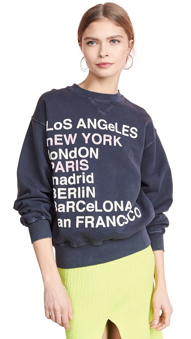 ANINE BING; City Love Sweatshirt | Shopbop