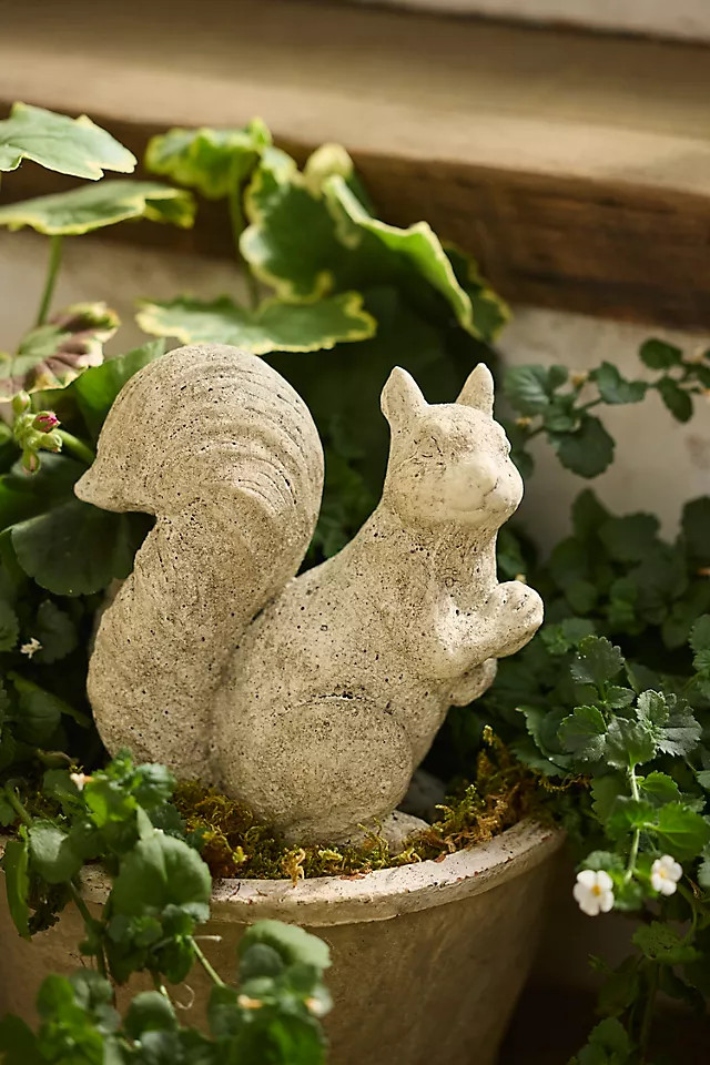 Cement Squirrel in Beige at Terrain | Terrain