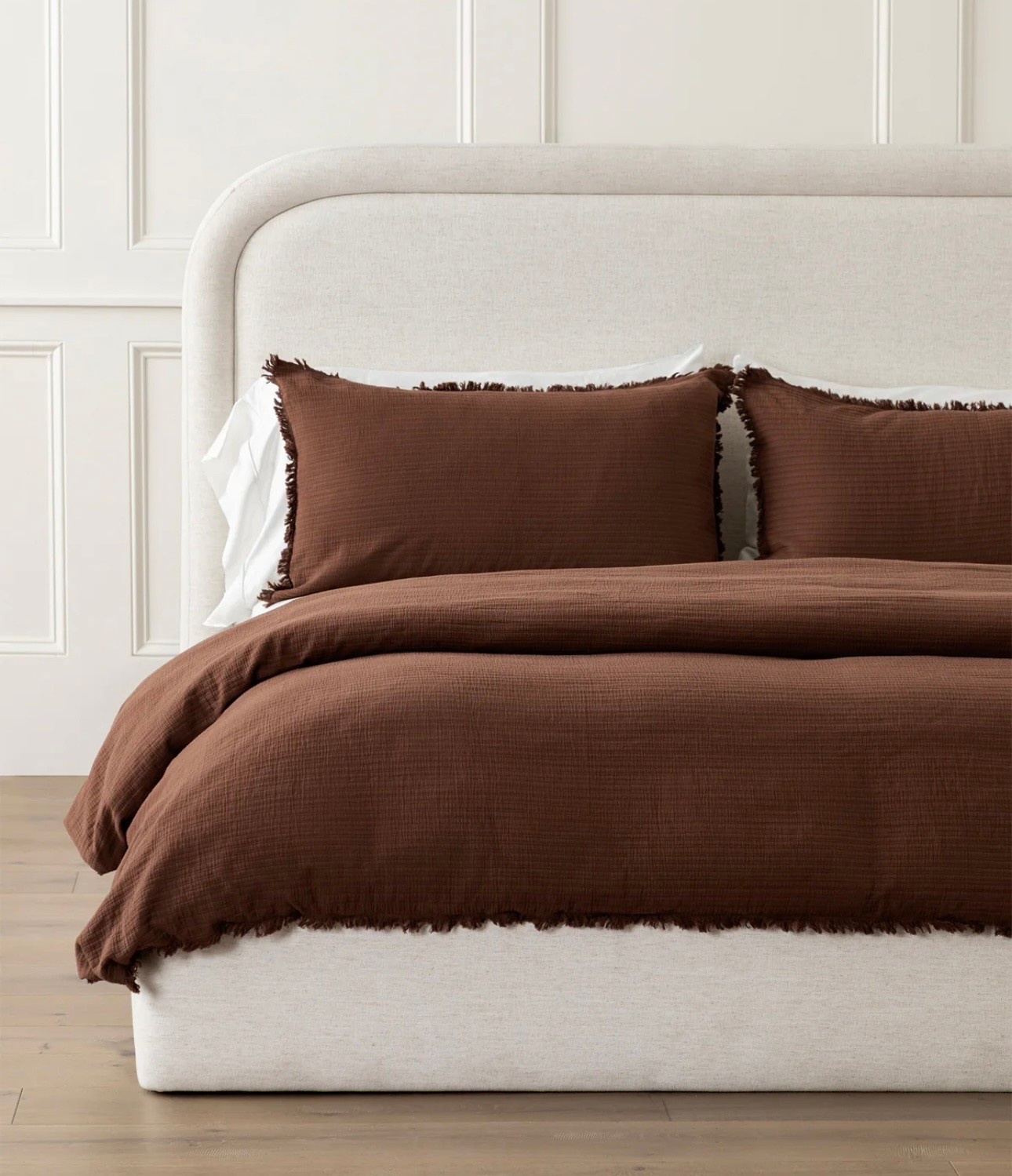 40% off this beautiful chocolate bedding!

#LTKSaleAlert #LTKHome