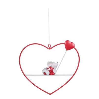 C&F Home Mouse And Heart Valentine's Day Collectible Decoration Wall Hanging Decor Ornament, 5.51... | Target