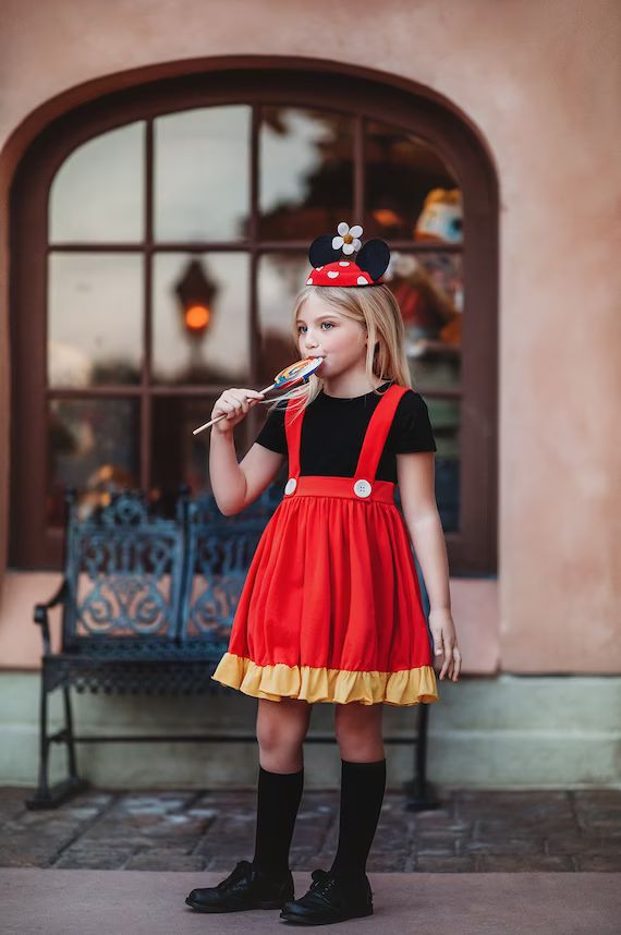 Girls Mickey Mouse Dresstwirl Dressmickey Birthday | Etsy | Etsy (US)