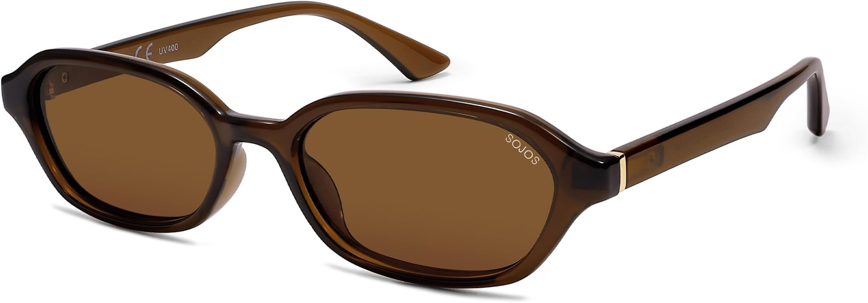 SOJOS Retro Rectangle Polarized Sunglasses for Women Men SJ2629 | Amazon (US)