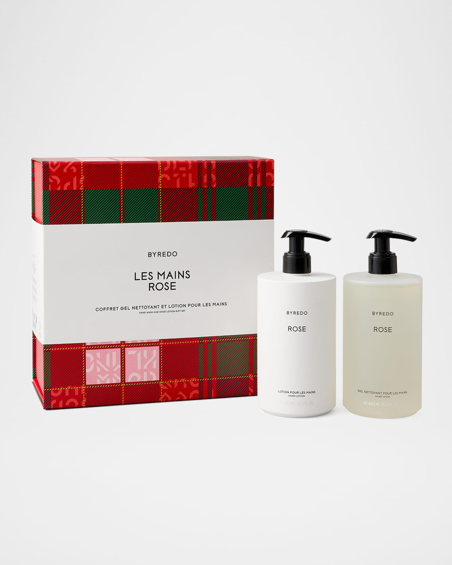 Les Mains Rose Hand Wash and Hand Lotion Gift Set, 2 x 15.2 oz. | Neiman Marcus