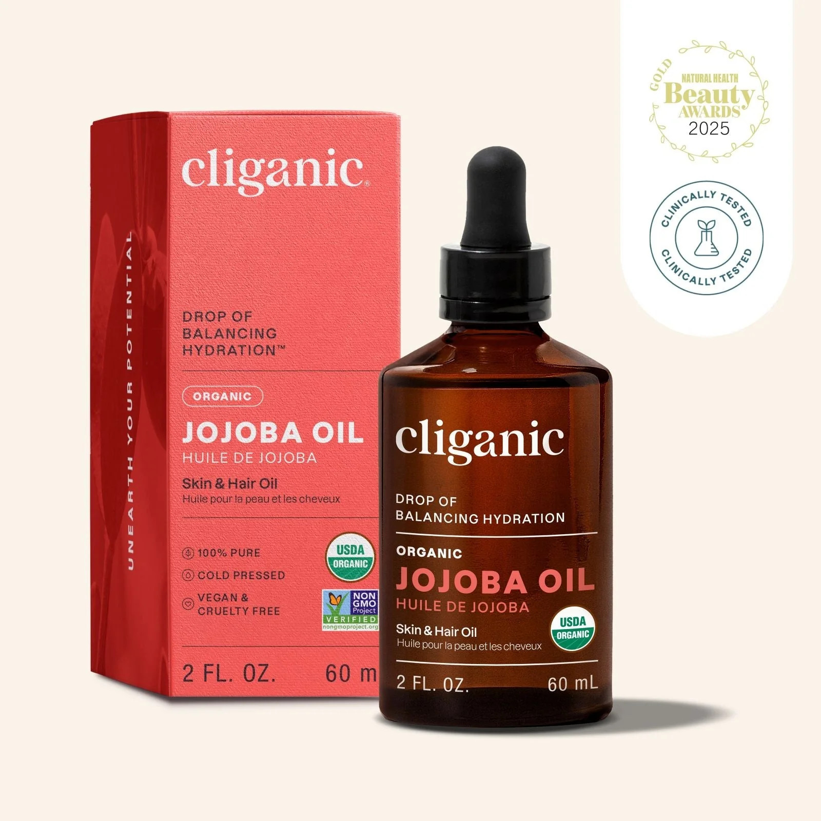 Organic Jojoba Oil | Cliganic
