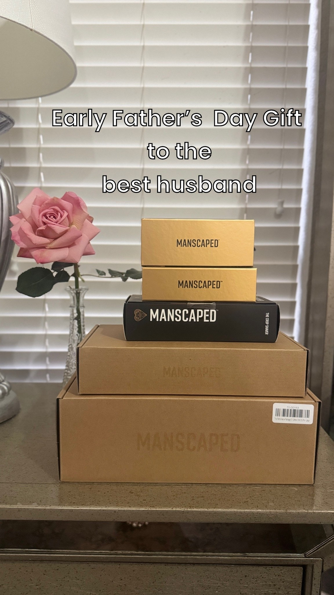 From me to him, because he deserves it! Hubby wanted the entire @MANSCAPED kit for a while now, and I am going to surprise him !! Sign up for texts to save 15% off