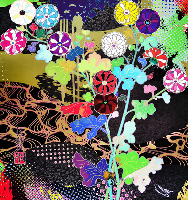 TAKASHI MURAKAMI - MIYABI: KŌRIN Hand signed & numbered. Superflat, Pop Art