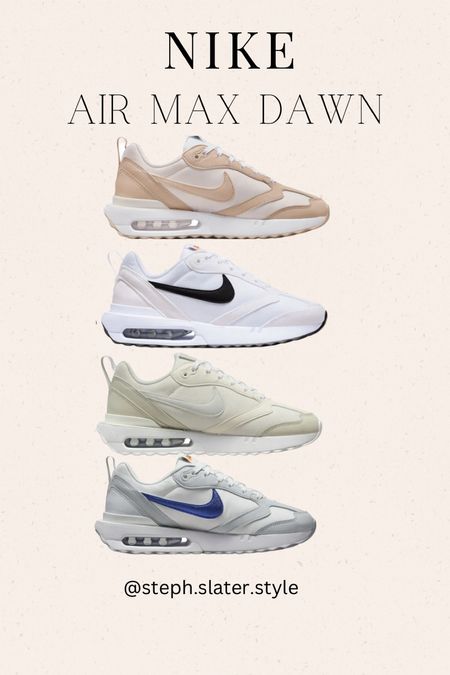Nike air max Dawn sneaker. Neutral sneaker. Casual. Comfy. Cute. Mom style. Sneaker lover.

#LTKGiftGuide #LTKstyletip #LTKshoecrush