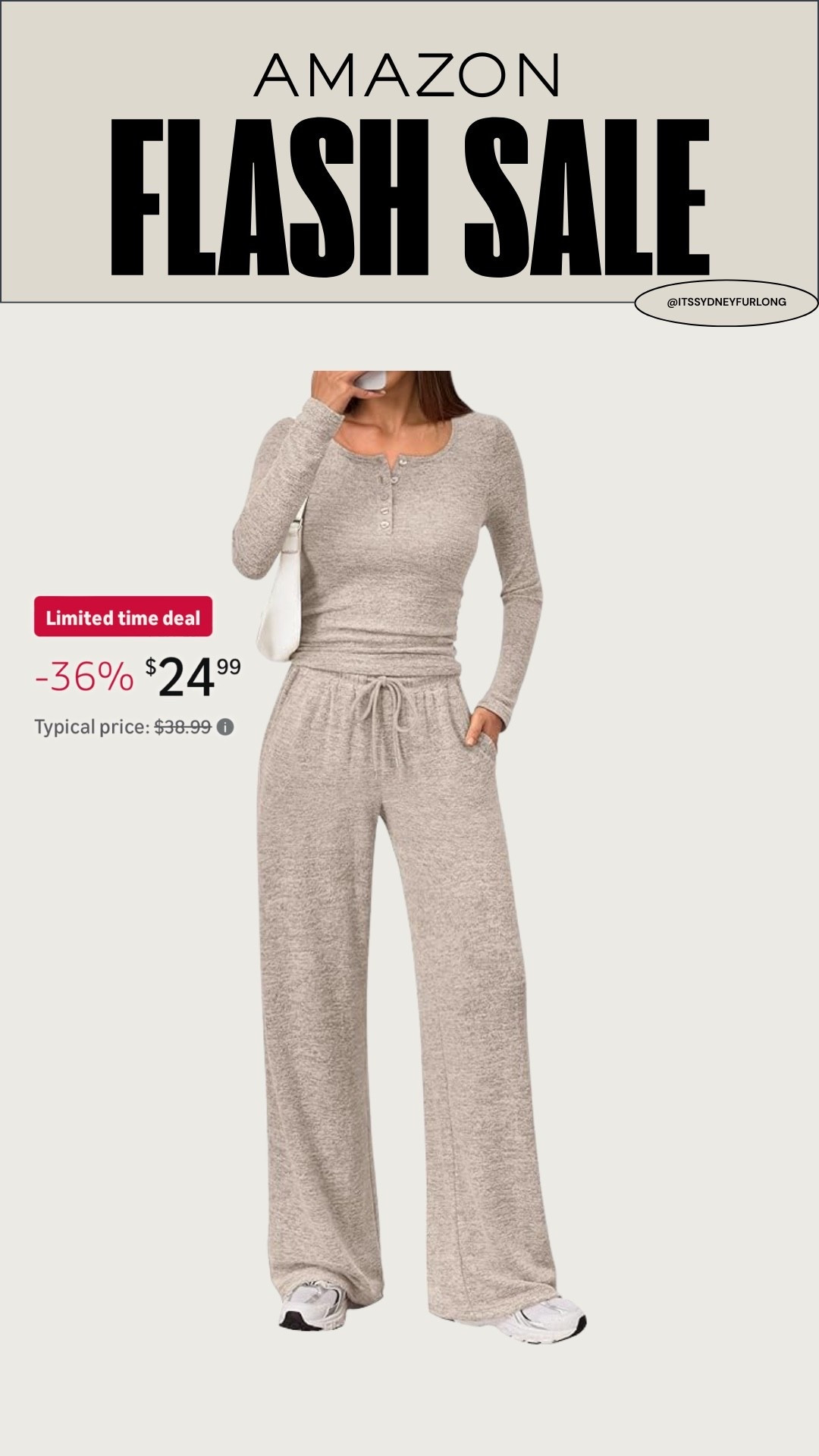 Amazon Flash Sale

amazon, amazon deals, 2 piece set, comfy clothes, amazon find, amazon fashion, flash deals on amazon, cute set for women

#LTKFindsUnder100 #LTKSaleAlert #LTKFindsUnder50