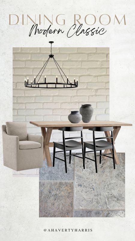Dining room inspo! Modern Classic design with Amazon, Target,  and Pottery Barn finds! Dining room,  breakfast room, vase, dining chair,  upholstered chair

#LTKHome