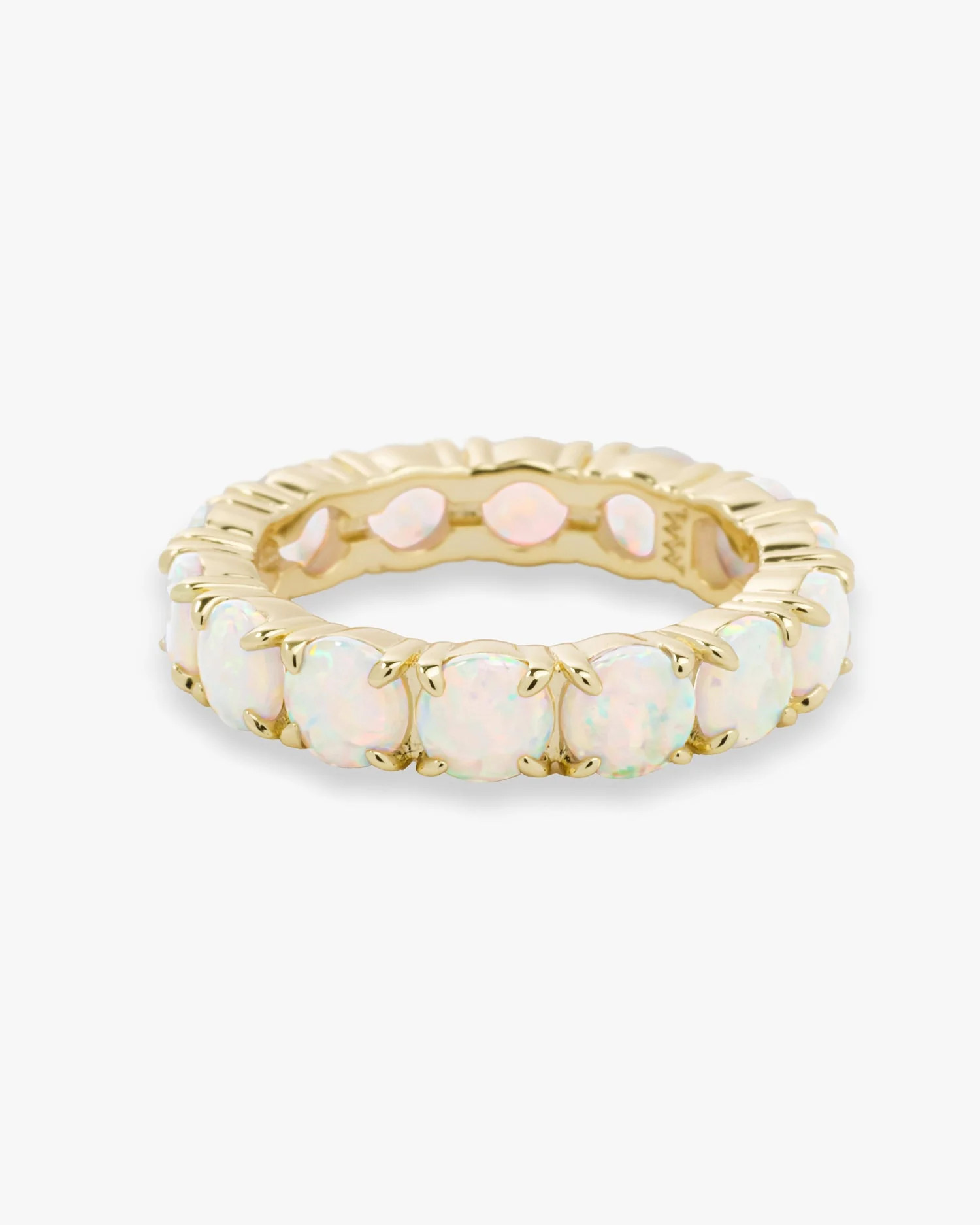 Grand Heiress Ring - Gold|White Opal | Melinda Maria Jewelry