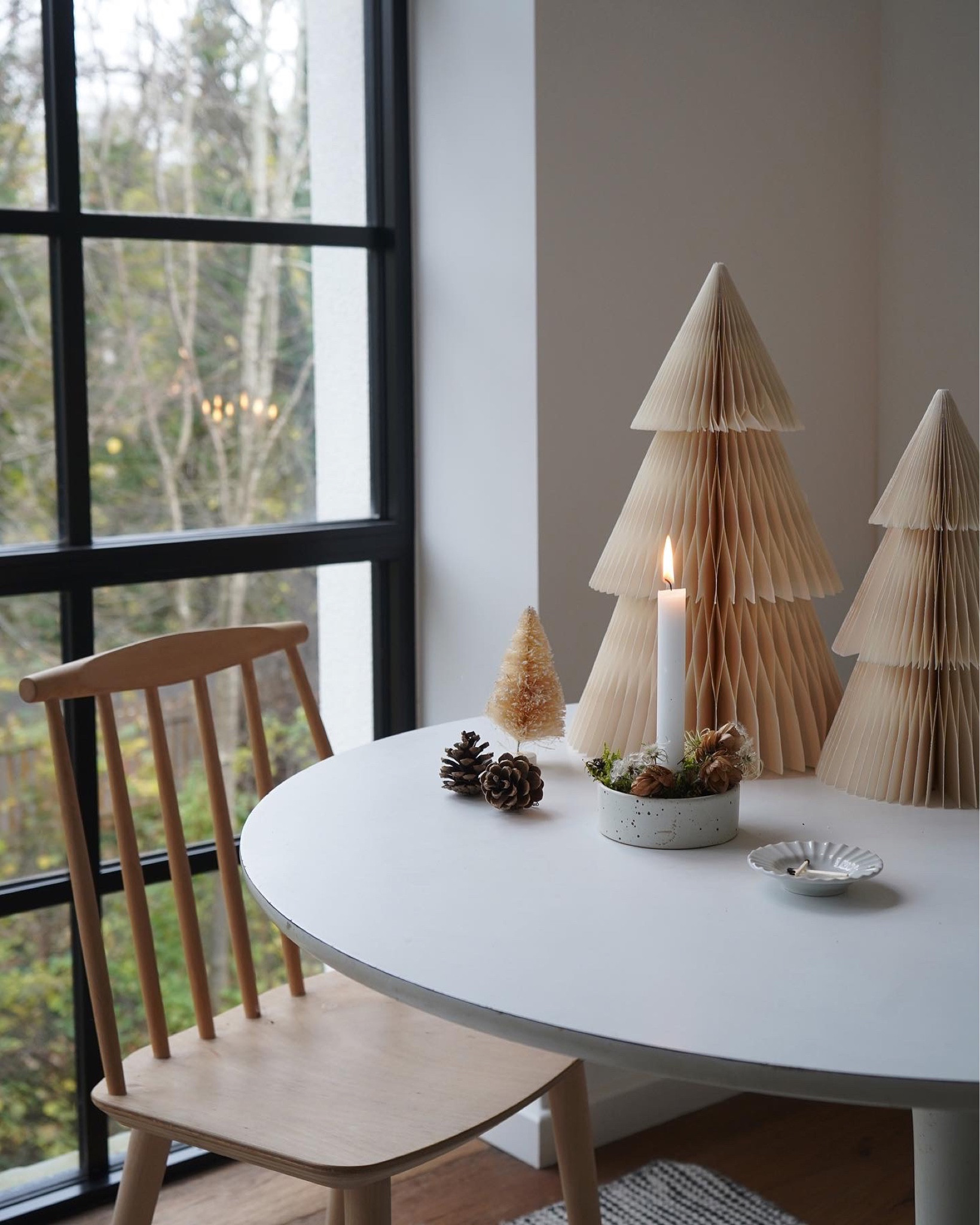 The cosy glow of candlelight on a frosty morning ✨ #minimalistchristmas #minimalchristmas 

#LTKSeasonal #LTKHoliday #LTKhome