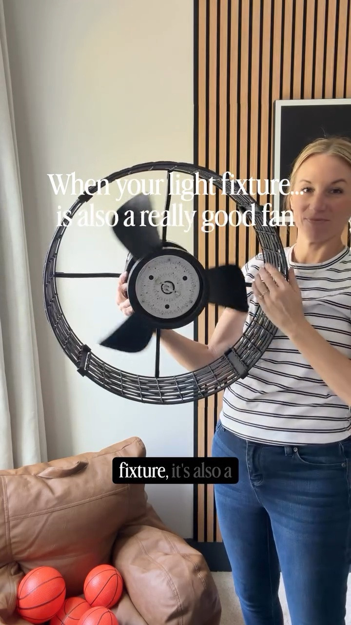 ✨I found the coolest light/fan combo for my son’s room! Type “SHOP” 👇🏻 for 🔗

I spent hours looking for the perfect flush mount light/fan combo for this space and I could not find any black fixtures that I loved. When I stumbled upon this one and saw that it changes colors, I knew I could make it THE perfect one by DIYing it and spray painting it black! 

Honestly, it turned out better than I expected and my kids LOVE it! Win win 🙌🏻

#founditonamazon #fandelier #boysroom #flushmount
