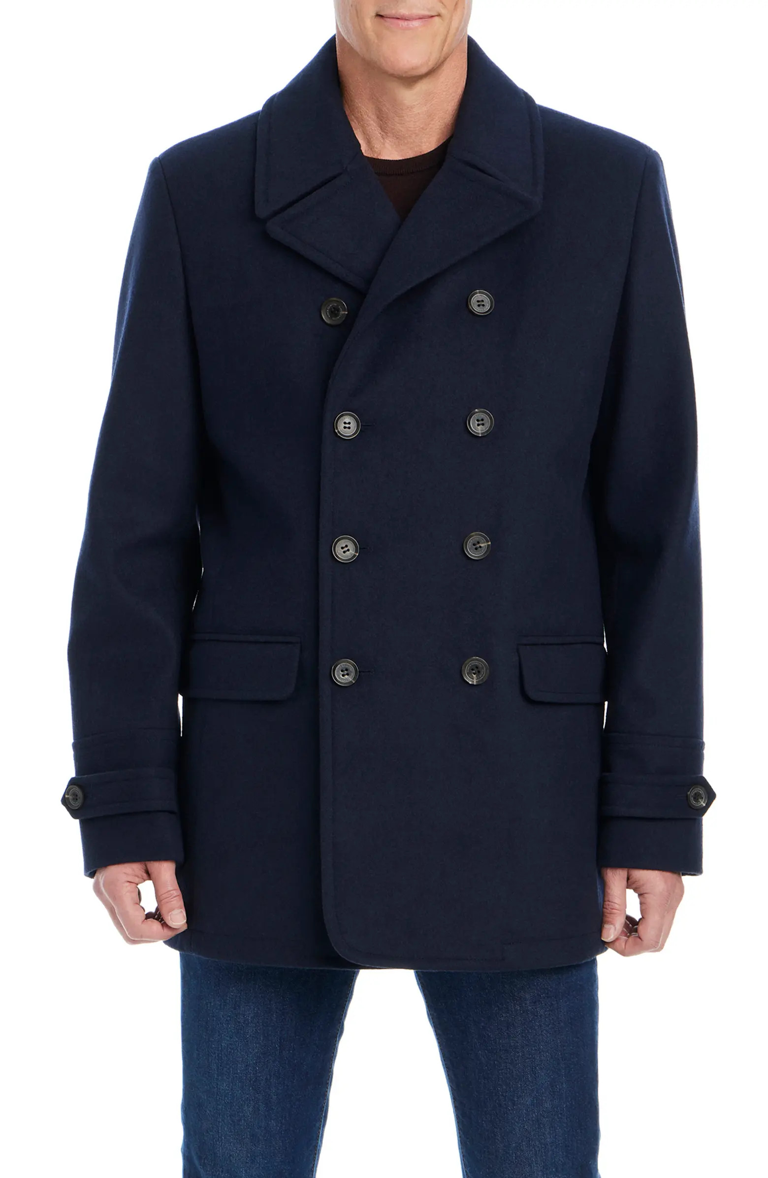 Vince Camuto Water Resistant Peacoat | Nordstrom | Nordstrom