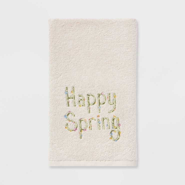 Easter Hand Towel White - Threshold™ | Target