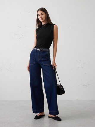 Soft Interlock Tank | Banana Republic Factory