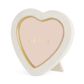 Shagreen Heart Frame, Cream | Bloomingdale's (US)
