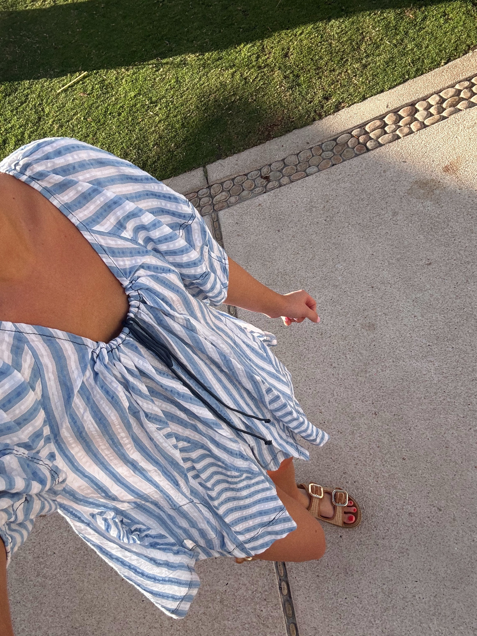 Easiest little romper 😍 perfect for vacation. I wore this to breakfast 

#LTKShoeCrush #LTKTravel