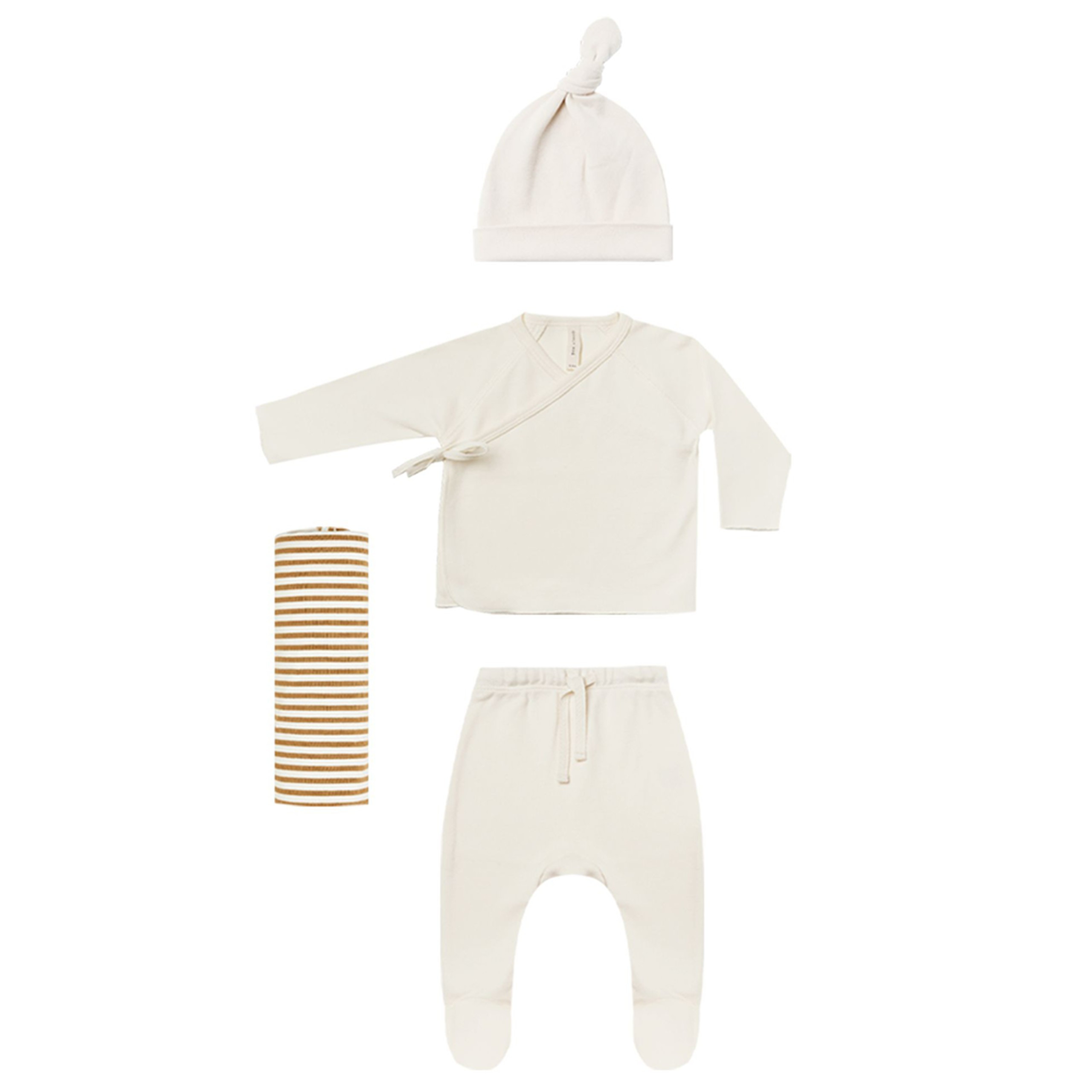 Organic Welcome Home Baby Set, Ivory | SpearmintLOVE