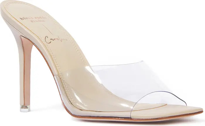 BLACK SUEDE STUDIO Stiletto Sandal | Nordstrom | Nordstrom