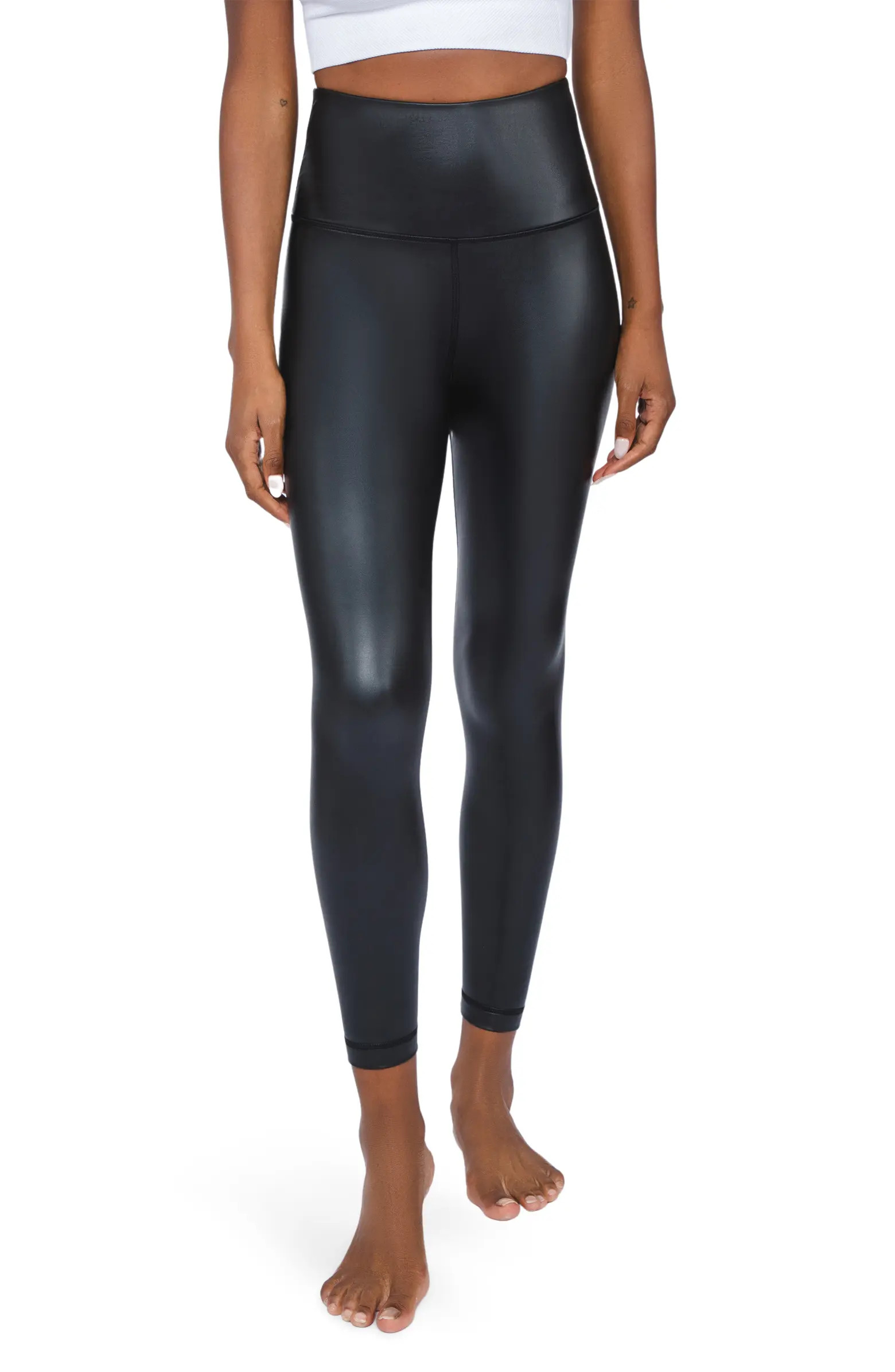 Fleece Lined Faux Leather Leggings | Nordstrom Rack
