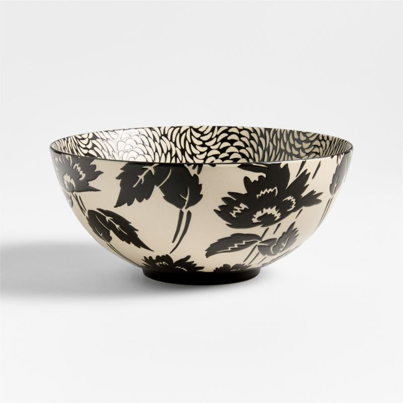 Jardin Stoneware 7.5"" Serving Bowl | Crate & Barrel