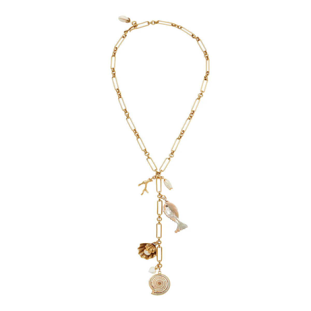 Shell Beach Y-Necklace | Brinker & Eliza