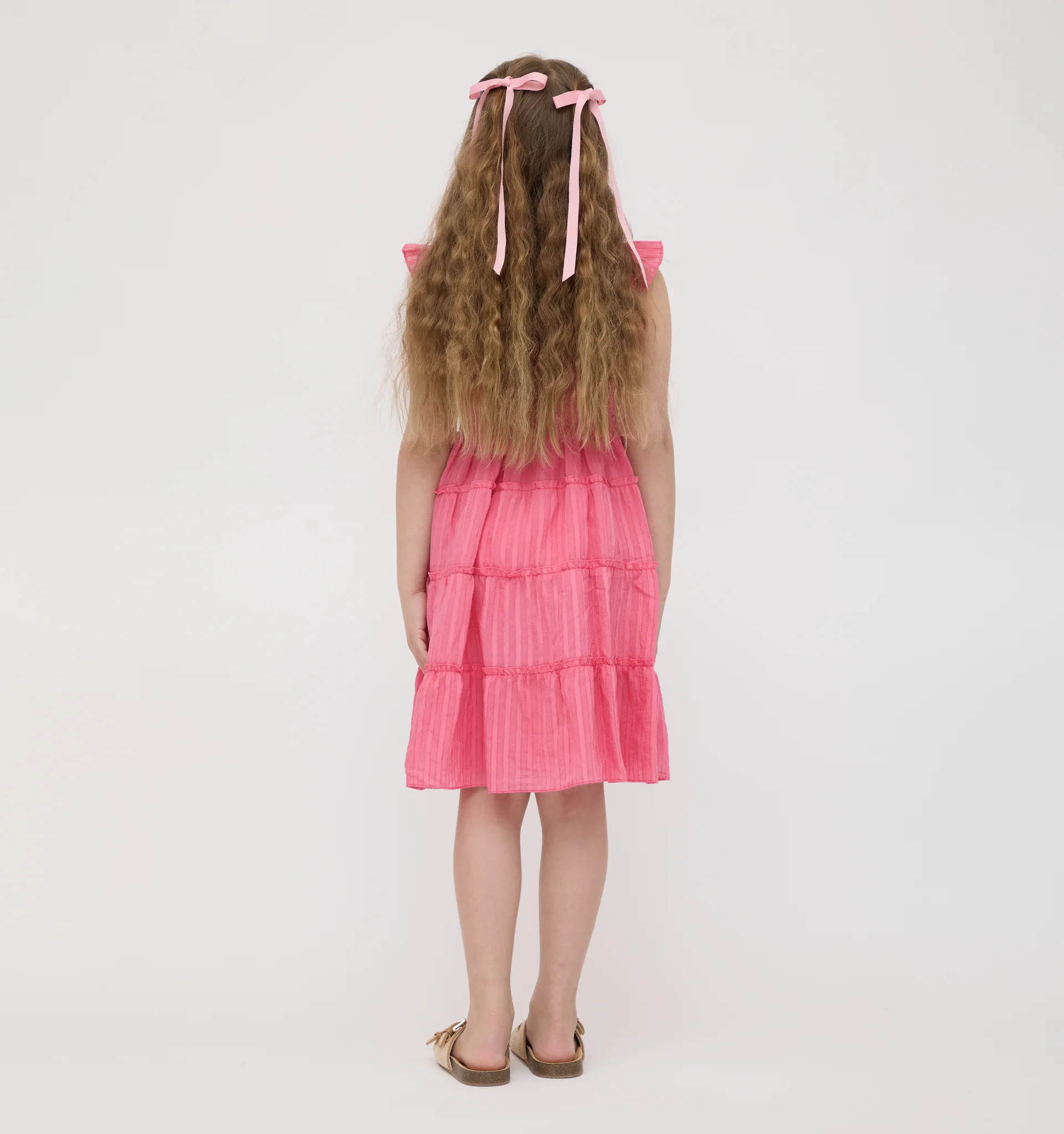 The Tiny Ellie Nap Dress - Pond Floral Poplin | Hill House Home US