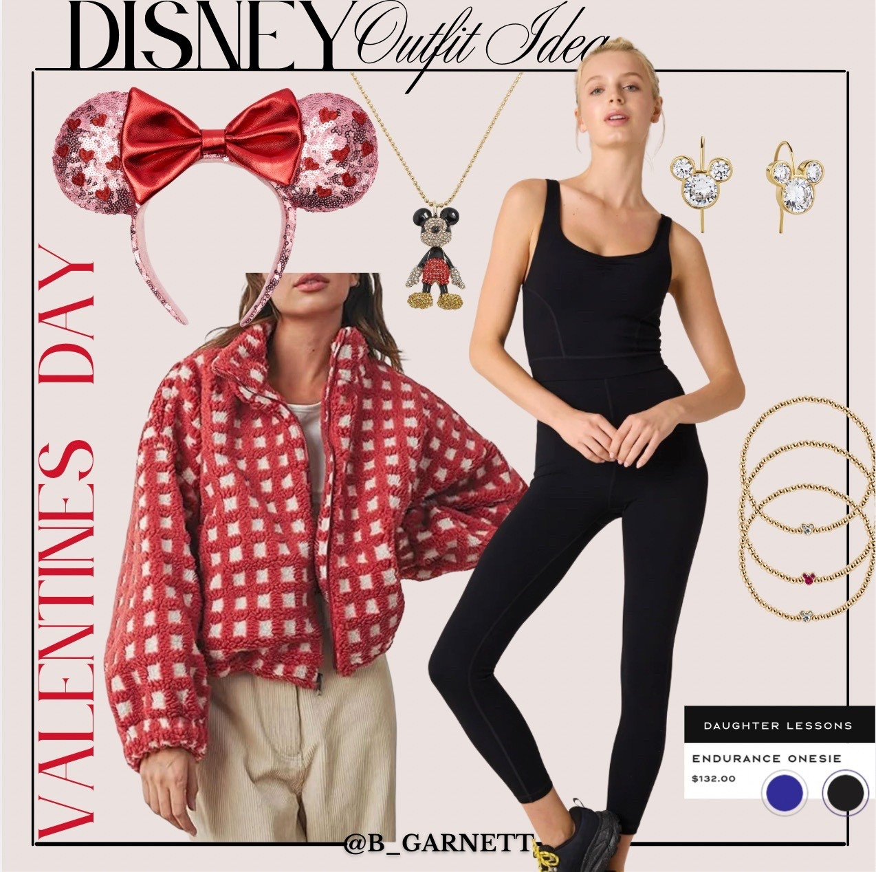 Disney Outfit Idea for Valentine’s Day (that you’ll actually wear again) Onsie can’t be linked (it is on my ShopMy) 

Disney Outfit | theme park outfit | WDW outfit | matching set | Mickey ears | gingham | Valentine’s Day outfit | Onsie | Crewneck sweatshirt | new balance 530 | Amazon set | Disneyland outfit | Disney world | Disney | Minnie ears | WDW | Disney world outfit | Disneyland outfit 

#LTKootd #LTKTravel #LTKValentine

#LTKValentine #LTKTravel #LTKootd