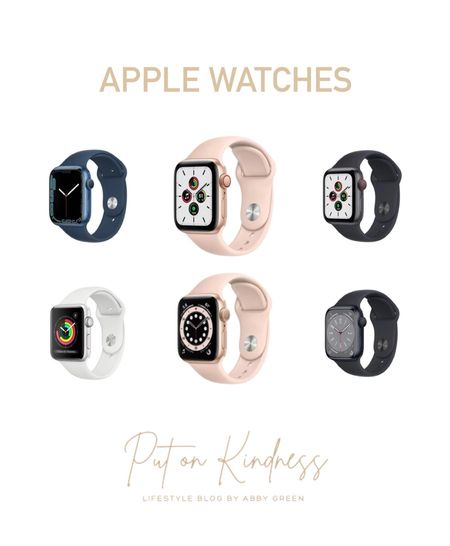 Apple Watch Series 6, 7, 8. First generation Apple Watch. Second generation Apple Watch. 

#LTKfit #LTKGiftGuide #LTKmens