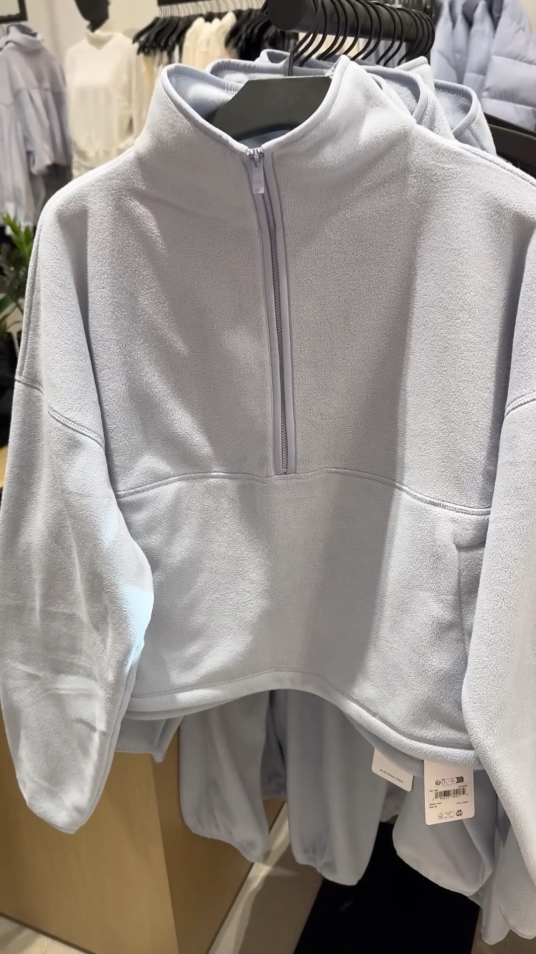 Ice blue fleece gift for her, gift guide for daughter or sister, sweatpants and coverup, Alo

#LTKActive #LTKGiftGuide #LTKU