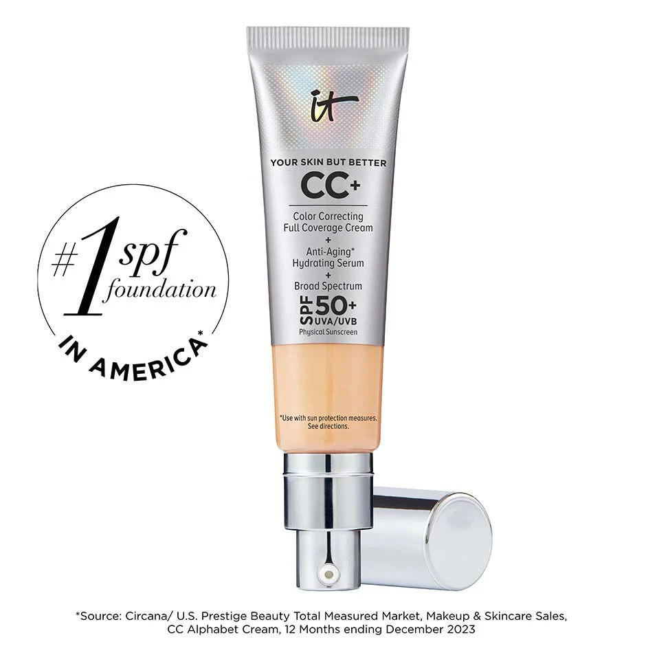 CC+ Cream Full-Coverage Foundation with SPF 50+ | IT Cosmetics (US)