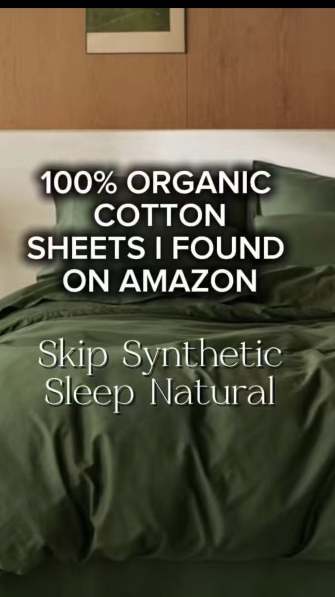 Why I choose organic cotton bedding over polyester every single time!

We spend about a third of our lives sleeping. What touches your skin for 8 hours straight matters more than most people realize.

Why polyester bedding is a no for sleep

• Synthetic fiber made from petroleum based plastic
• Traps heat and moisture, can increase night sweats
• Low breathability, interferes with natural temperature regulation
• Can hold onto bacteria, oils, and odors
• Often treated with chemical finishes and dyes
• Creates friction and static against the skin
• Does not allow the body to fully rest or regulate

Why organic cotton is a better choice for sleep

• Made from natural plant fibers
• Breathable and temperature balancing
• Allows airflow and moisture release
• Gentle on sensitive and reactive skin
• No synthetic pesticides when truly organic
• Softer on the skin, especially over time
• Supports deeper, more comfortable sleep
• Better for your body and the environment

If you’re waking up hot, restless, or uncomfortable, your bedding could be part of the issue. Organic cotton lets your skin breathe and your body focus on rest and repair.

Sleep is foundational. Natural fabrics make it supportive instead of stressful.

#LTKHome #LTKselfcare #LTKOver40