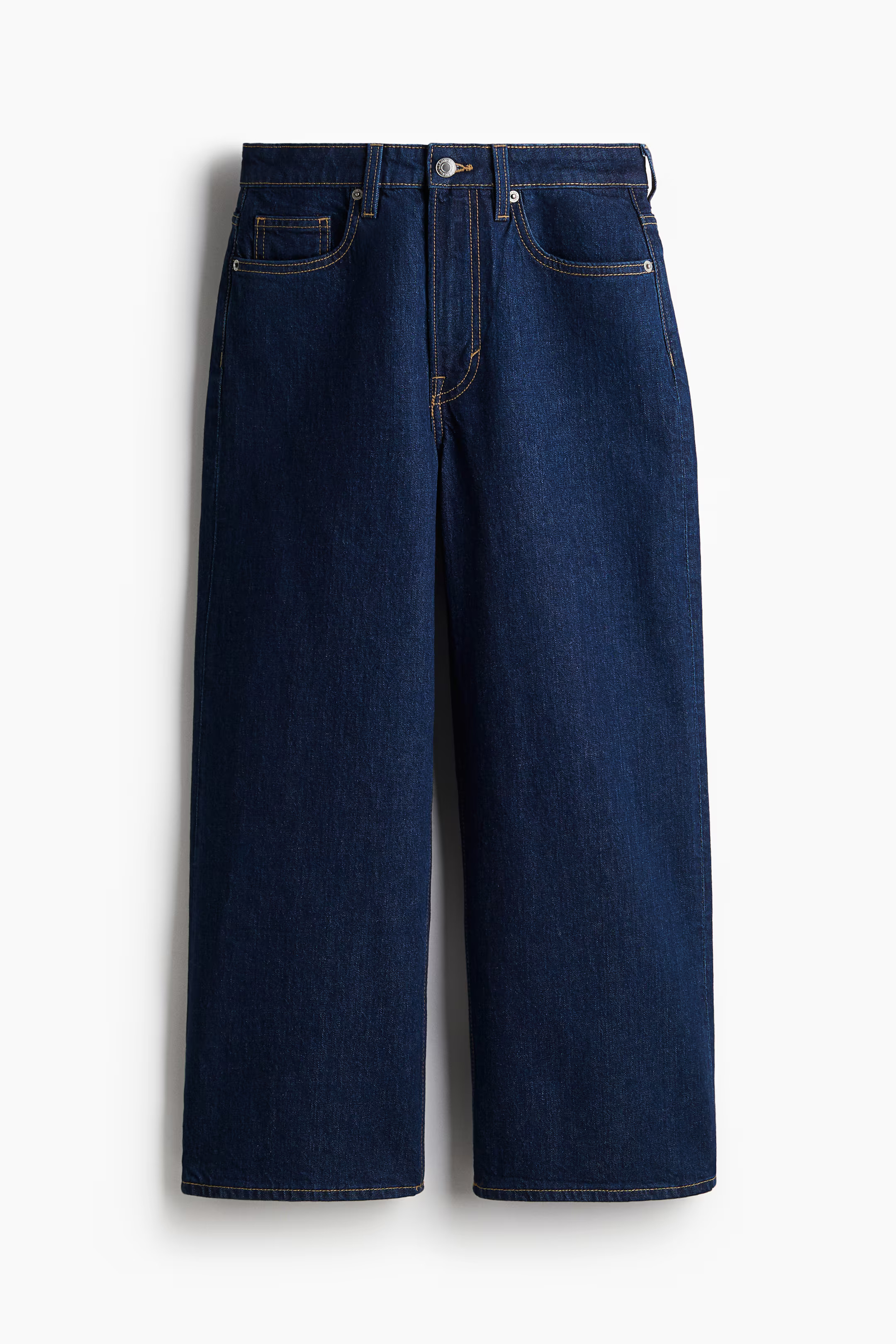 Wide High Cropped Jeans | H&M (UK, MY, IN, SG, PH, TW, HK)