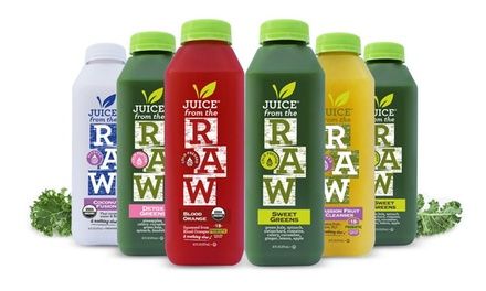 Juice Cleanse Deals from Juice from the RAW | Groupon North America