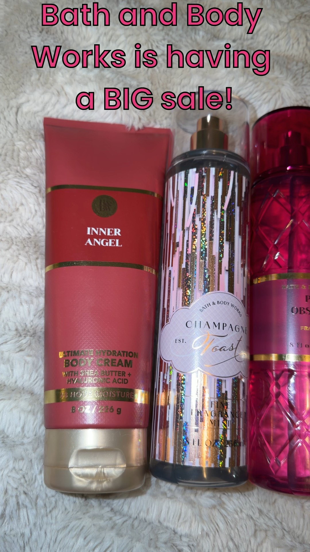 Bath & Body Works said BIG GIFTING WEEKEND and I ran 😭🔥
These are my current fave scents and they’re all on MAJOR sale for Black Friday/Cyber Monday.

Here’s the pricing 👉🏾
✨ Wallflower refills: $2.95
✨ Full-size mists + body creams: $4.95
✨ 3-wick candles: $12.95

If you’re restocking, gifting, or trying a new scent for the season… this is your moment.
Click my LTK to grab my favorites before they sell out — you already know the girls don’t play during this sale 💨🛍️

📌 Shop my Bath & Body Works must-haves on LTK

#LTKGiftGuide #LTKSaleAlert #LTKCyberWeek