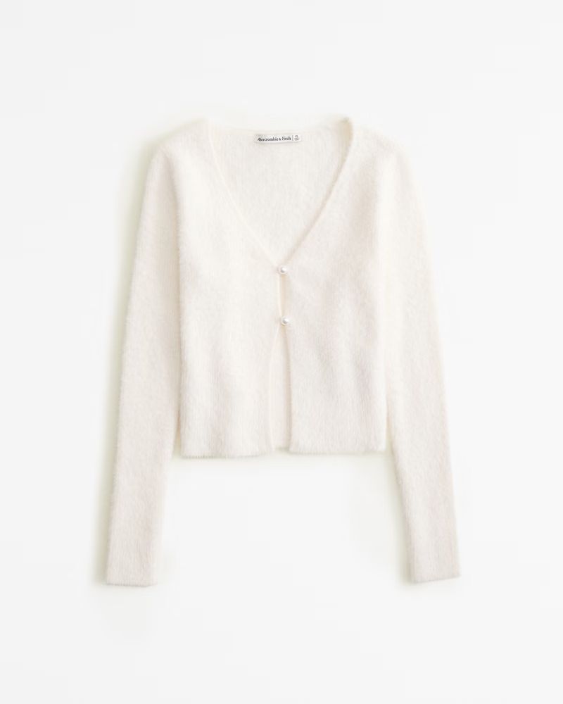 Women's Ribbed Short Cardigan | Women's New Arrivals | Abercrombie.com | Abercrombie & Fitch (US)