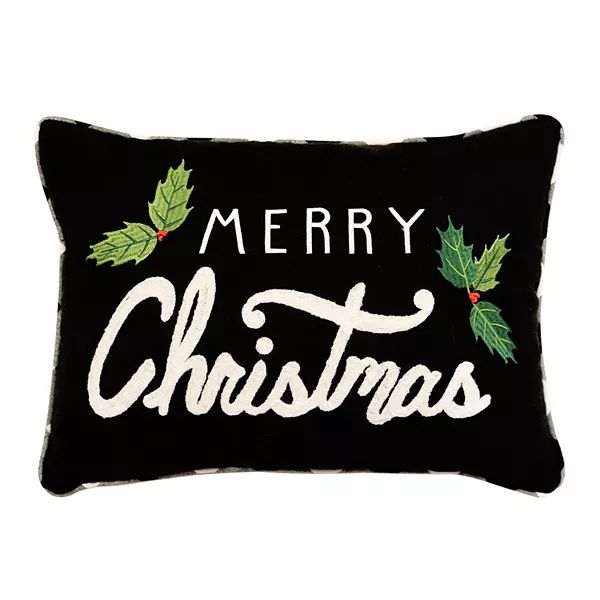 St. Nicholas Square® Merry Christmas Throw Pillow | Kohl's