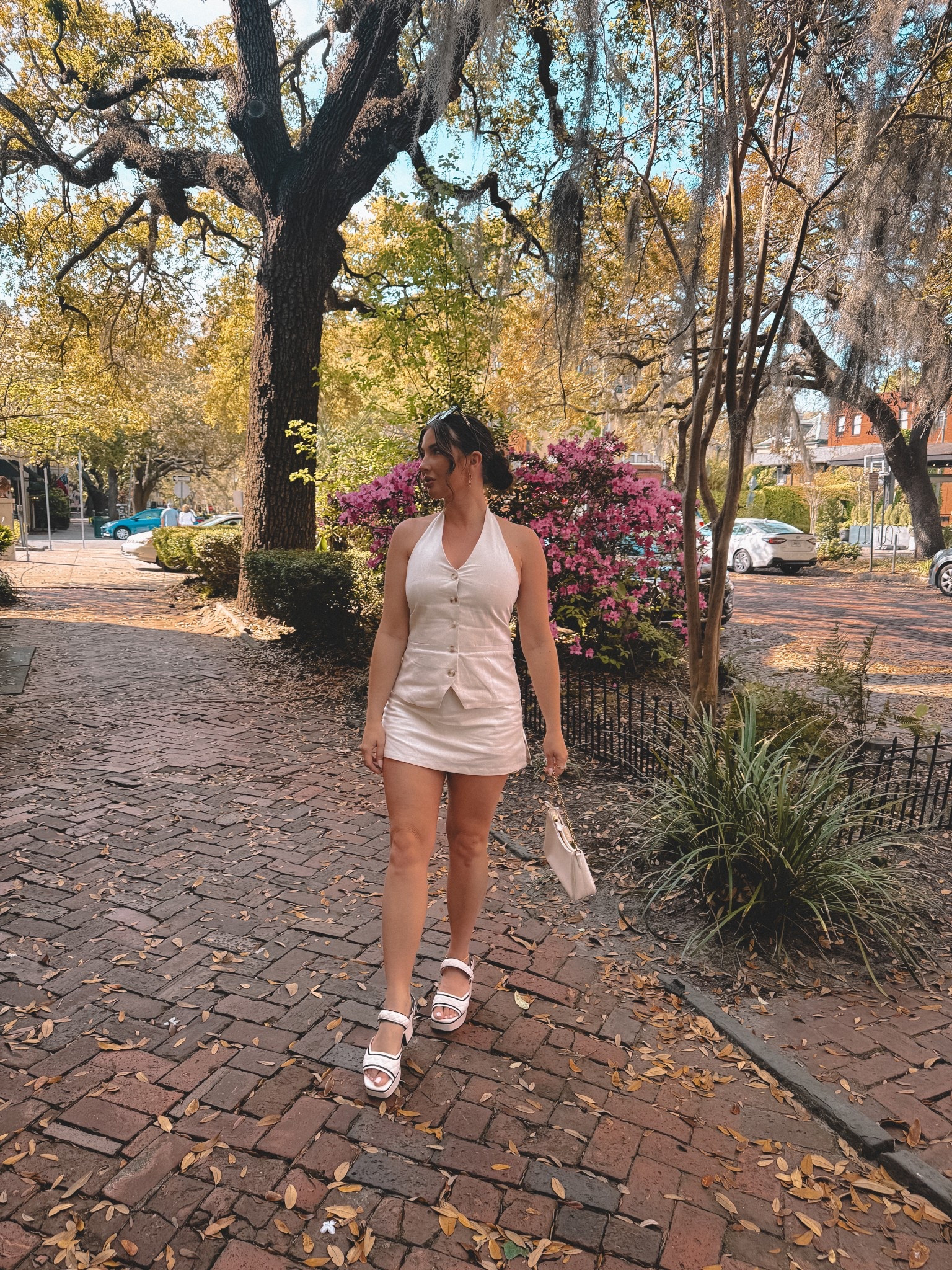 Two piece set, spring outfits, neutral spring looks, vest tops 

#LTKStyleTip #LTKTravel #LTKFindsUnder100