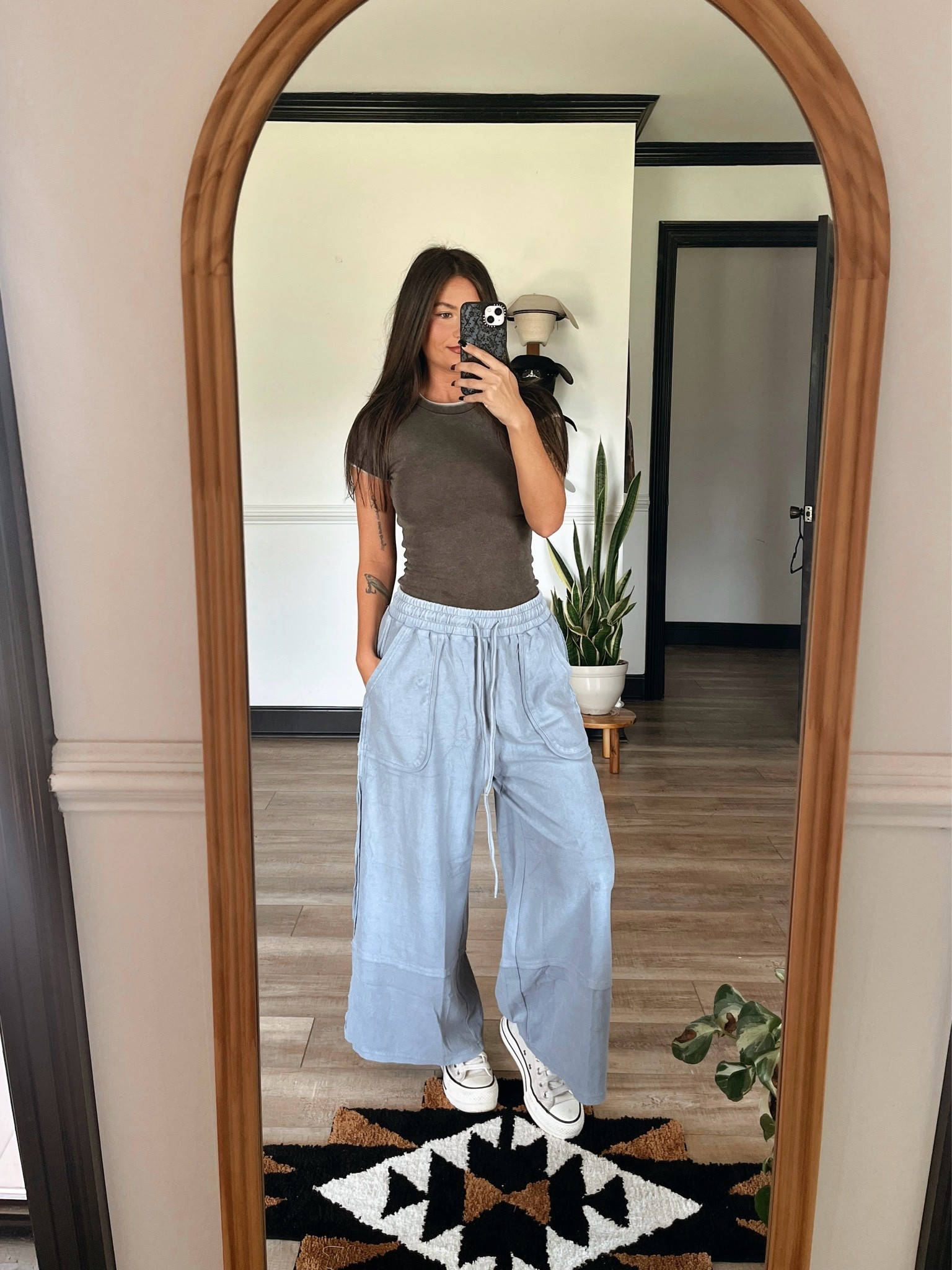 Boho wide leg cropped pants! I’m 5’1 wearing small

#LTKootd #LTKgrwm #LTKSaleAlert