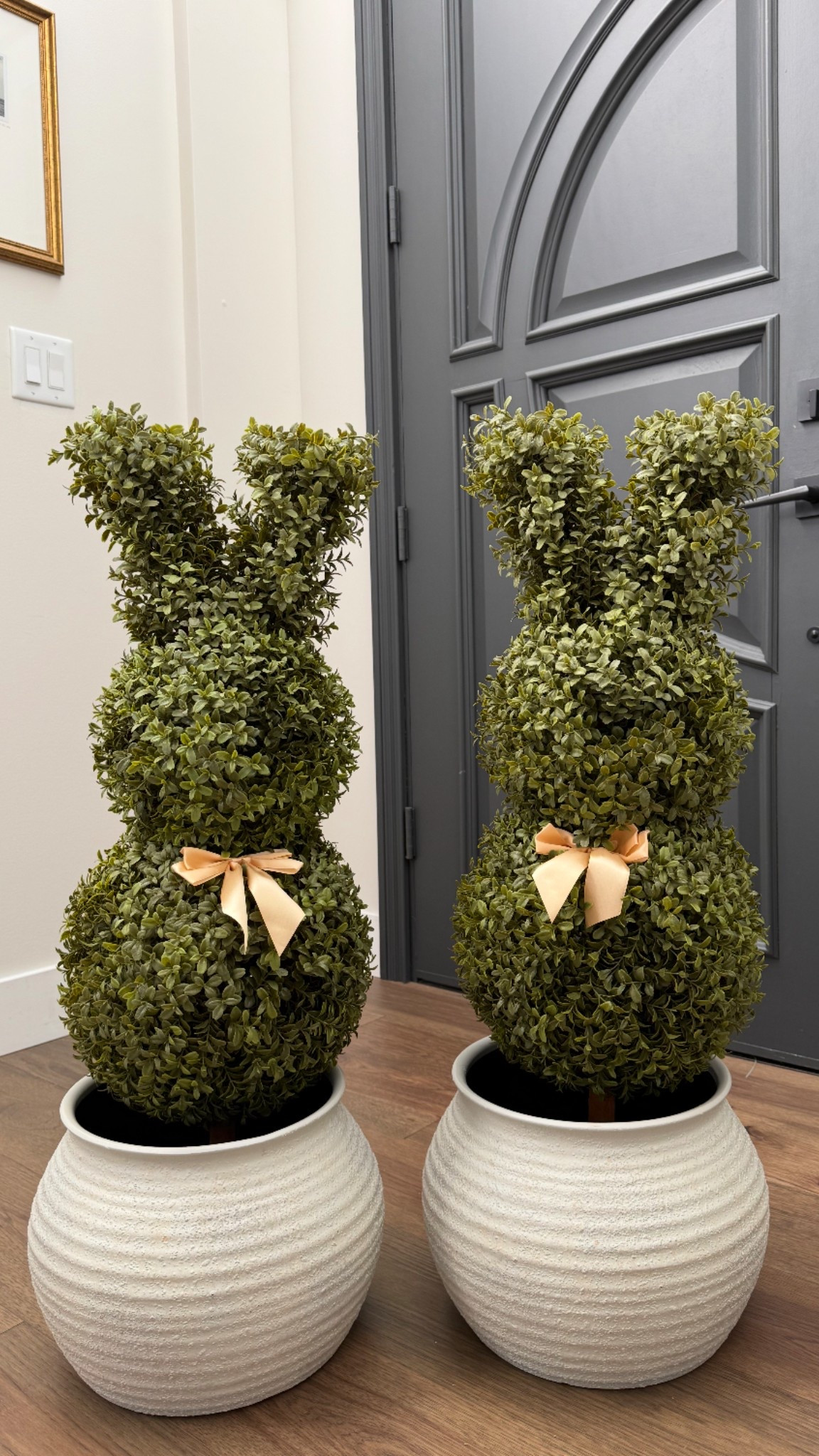 Getting ready for Easter!! I don’t normally decorate for Easter but I had to when I seen these🥹🐰

#LTKStyleTip #LTKFindsUnder100 #LTKHome