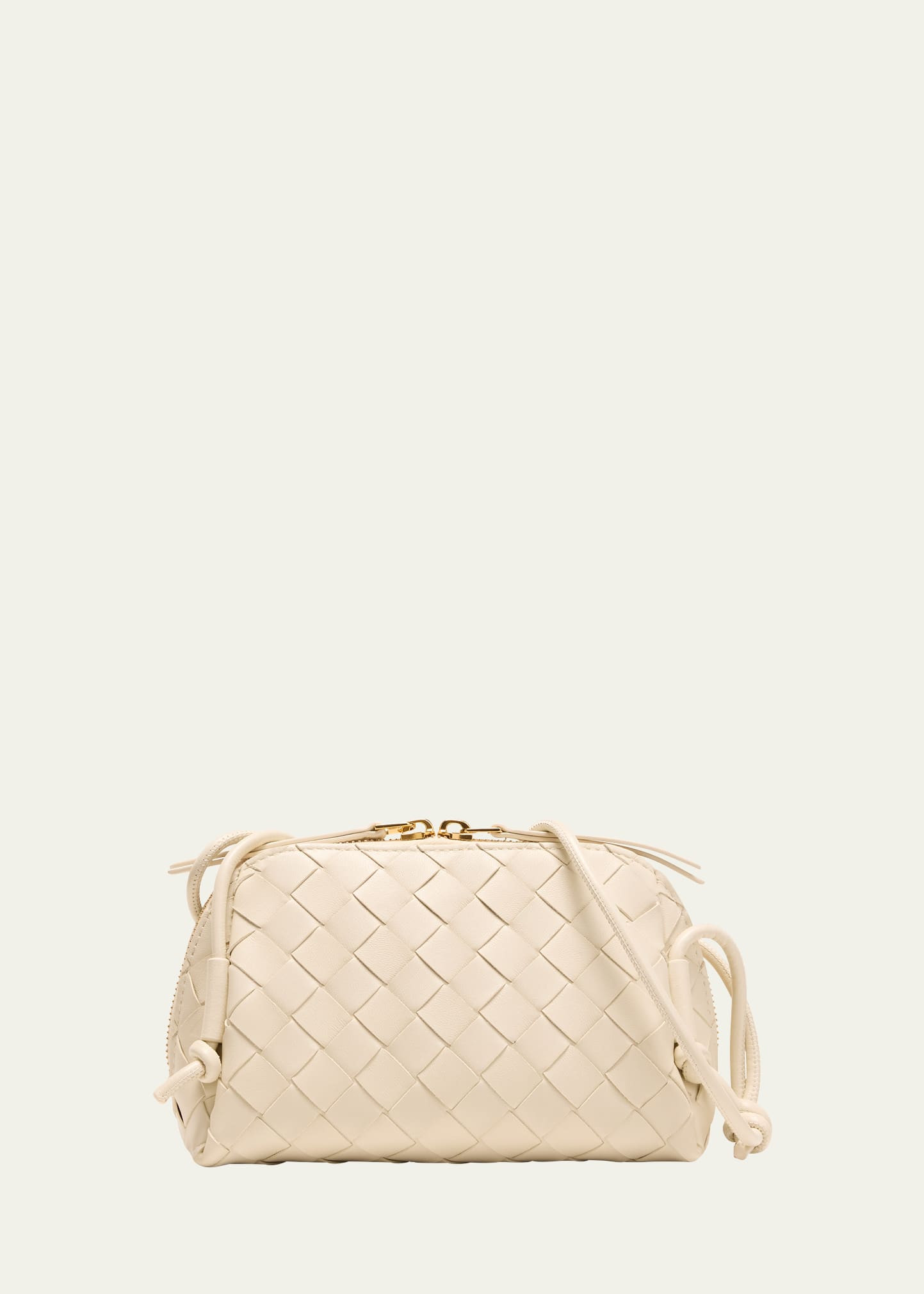 Bottega Veneta Zip Leather Pouch Shoulder Bag | Bergdorf Goodman