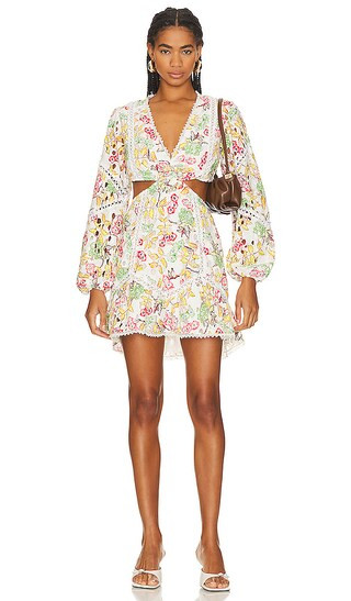 Short Dress in Off White | Revolve Clothing (Global)